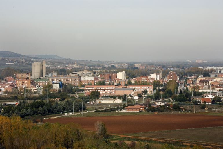 Vista general de Venta de Baños (Palencia). 