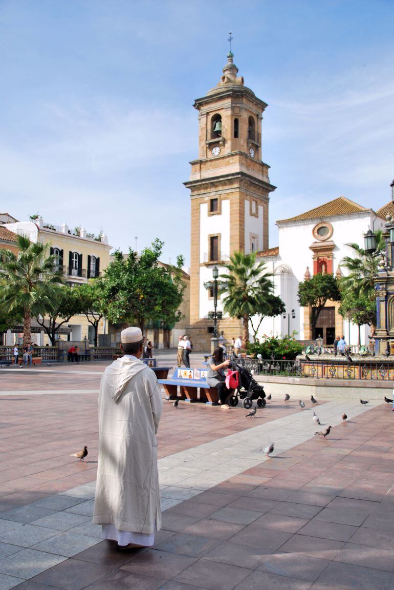 Fotografía ganadora del Maratón 2015 organizado por AFSUR, "Cruce de religiones".