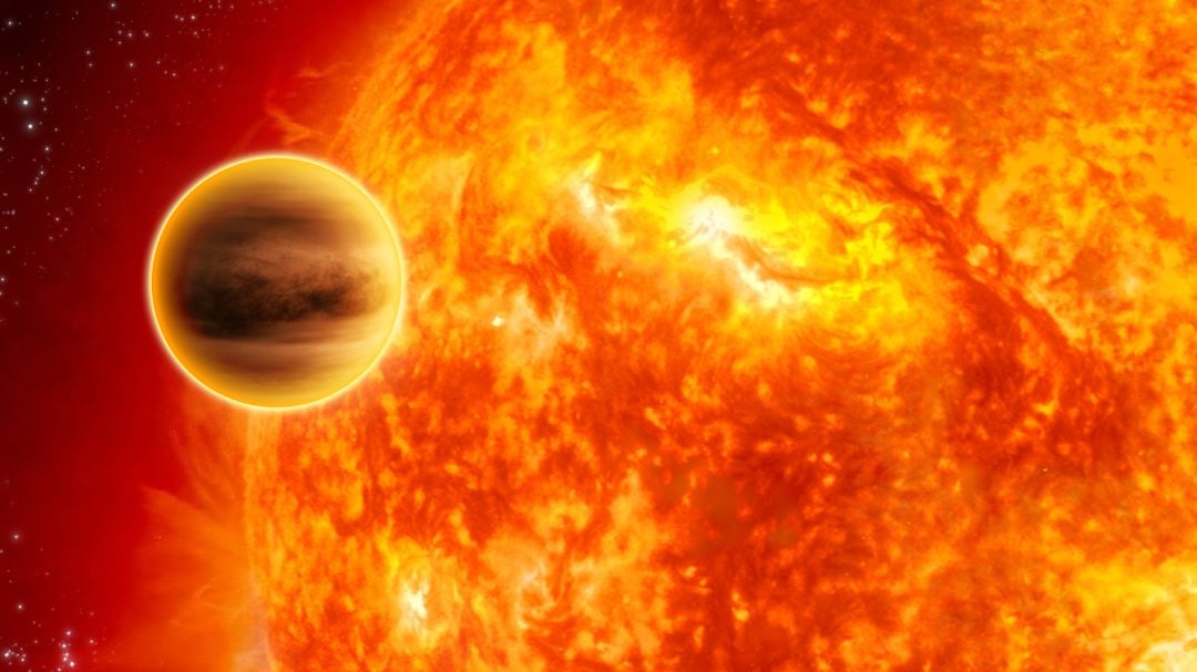 Pegasi b, también llamado &quot;Dimidio&quot;, fue el primer exoplaneta descubierto orbitando una estrella como nuestro sol. 