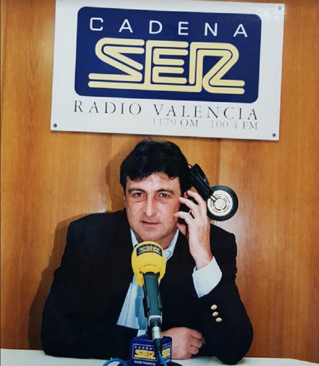 Mario Kempes en la Cadena SER (1992