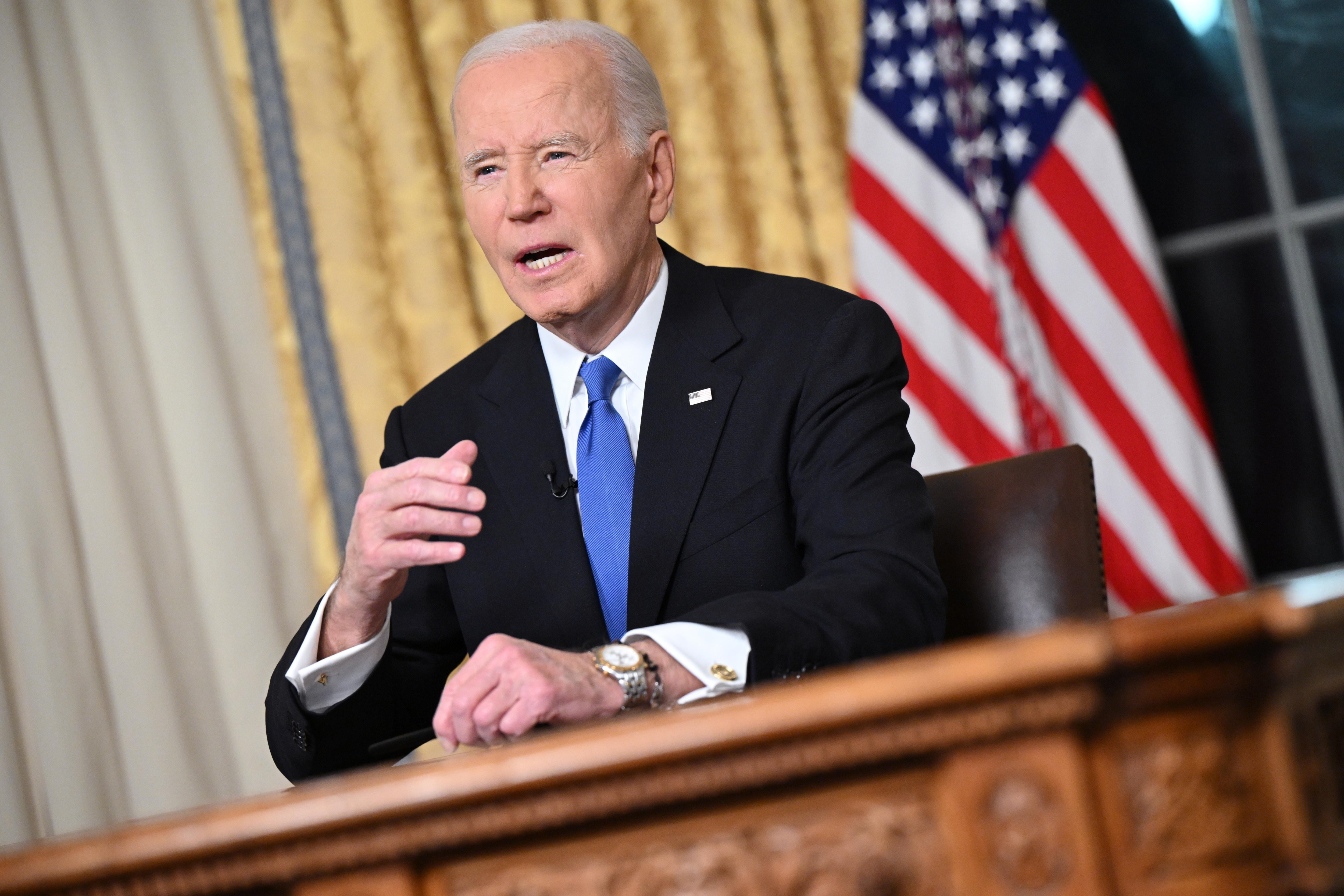 El presidente saliente, Joe Biden. EFE/EPA/MANDEL NGAN / POOL