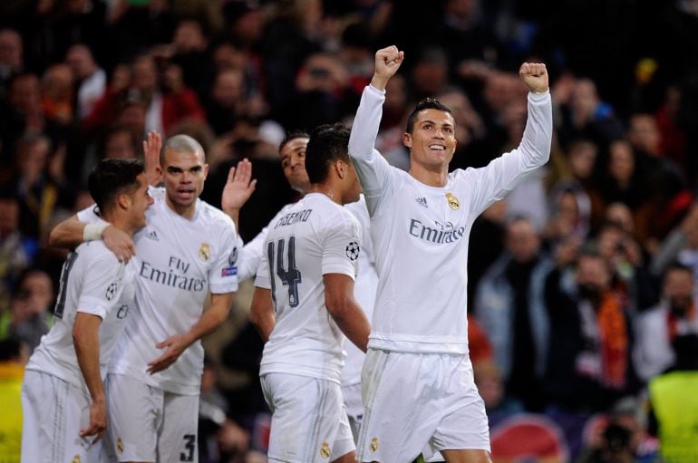 Cristiano Ronaldo celebra un gol 