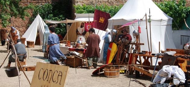 El grupo recreacionista Conca volverá a participar en La Alvarada.