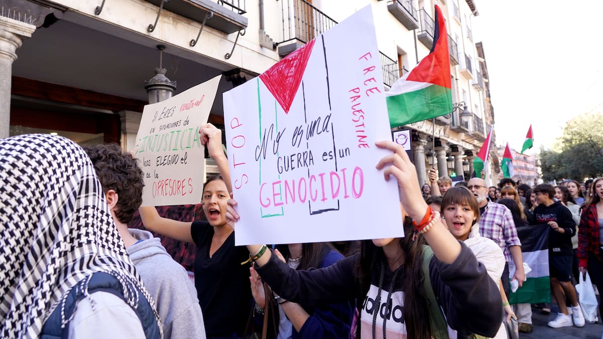 Las movilizaciones estudiantiles exigen el fin del "genocidio" de Gaza y la liberación de los activistas de la 'flotilla'