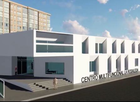 La fachada de la Residencia