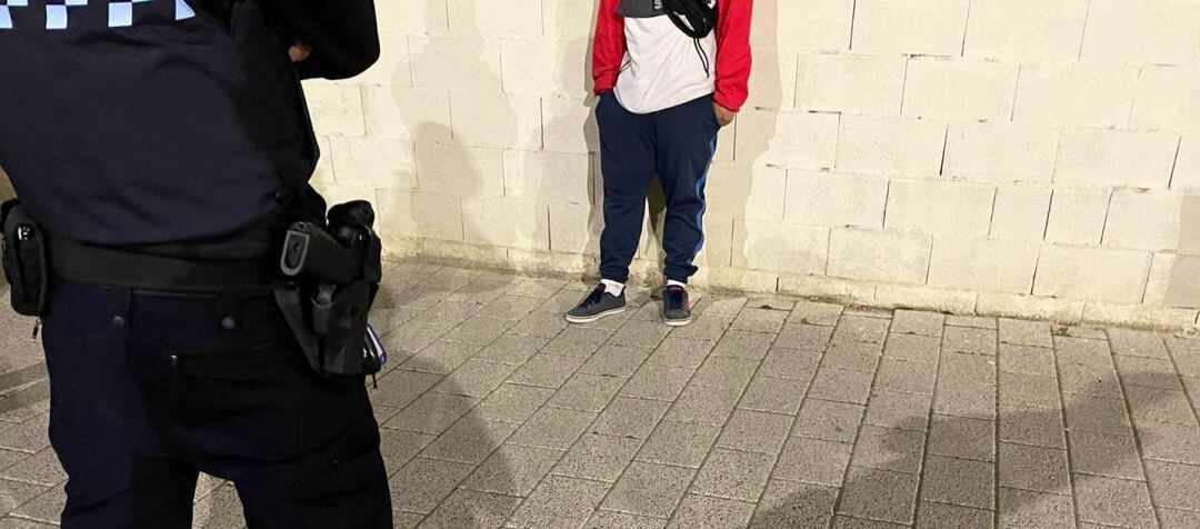 Imagen del menor arrestado