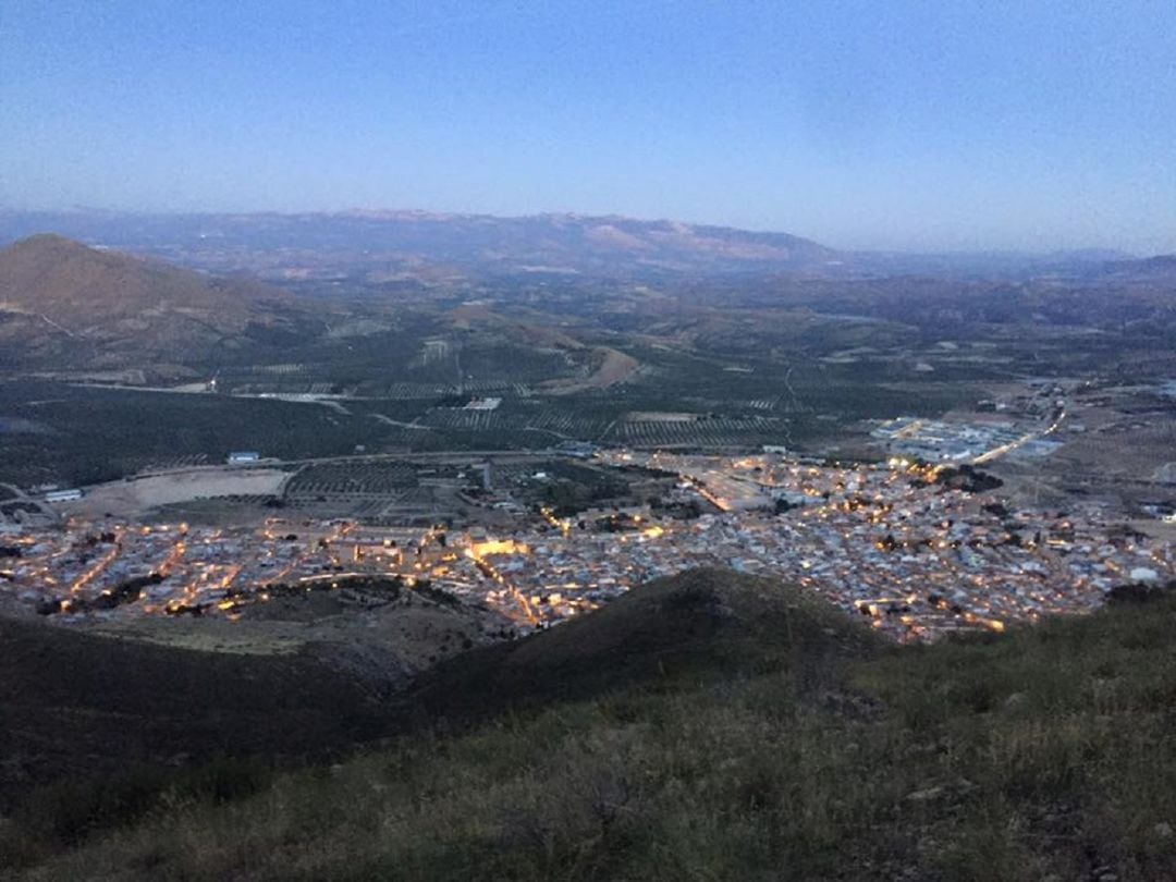 Panorámica de la ciudad desde el Cerro San Cristóbal