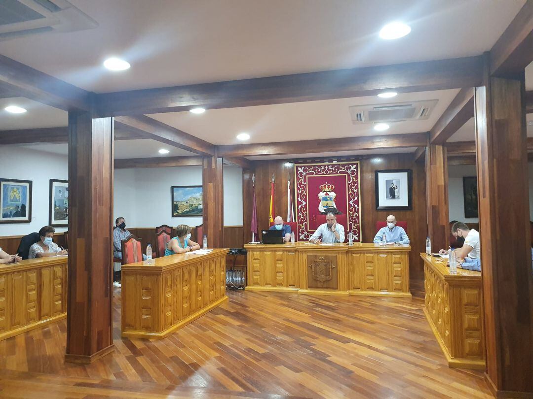 Sesión plenaria en el Ayuntamiento de Tarancón