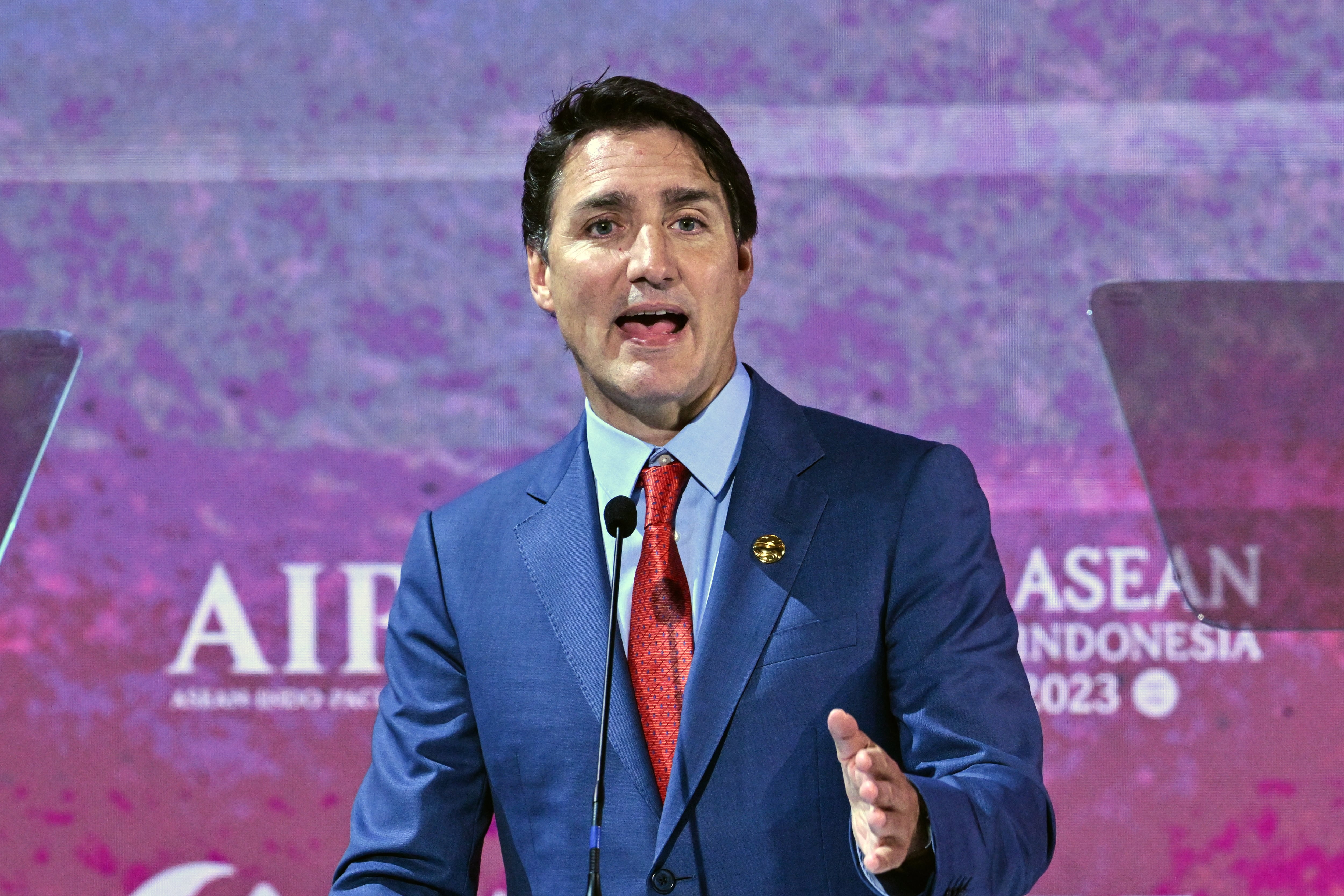 El primer ministro de Canadá, Justin Trudeau