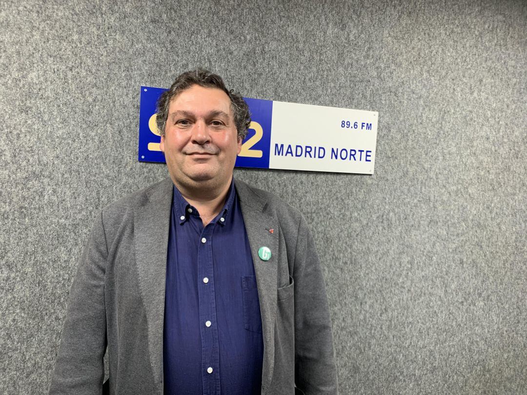 El candidato de Ganemos Colmenar, Mariano Martín