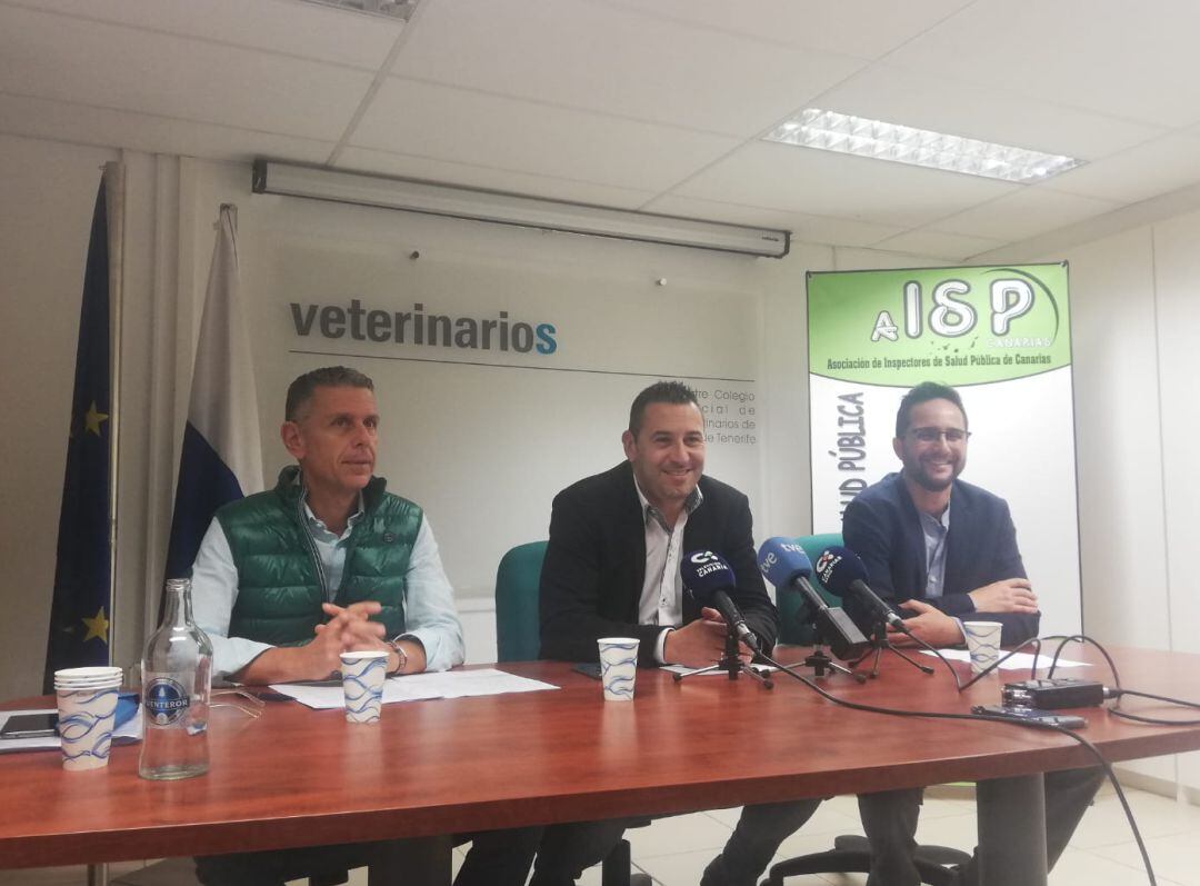 Rueda de prensa Inspectores de Salud Pública