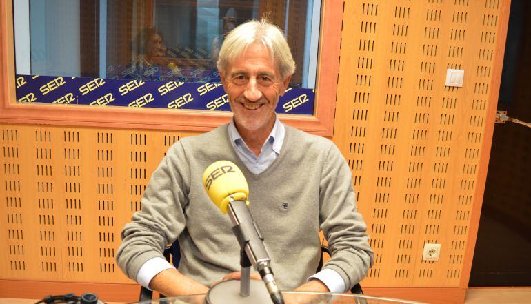 Koldo Saratxaga, en los estudios de Radio Bilbao