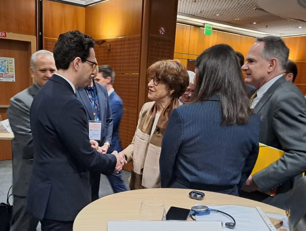 El ministre de Medi Ambient, Agricultura i Ramaderia, Guillem Casal, al Saló Internacional de l’Agricultura de París.