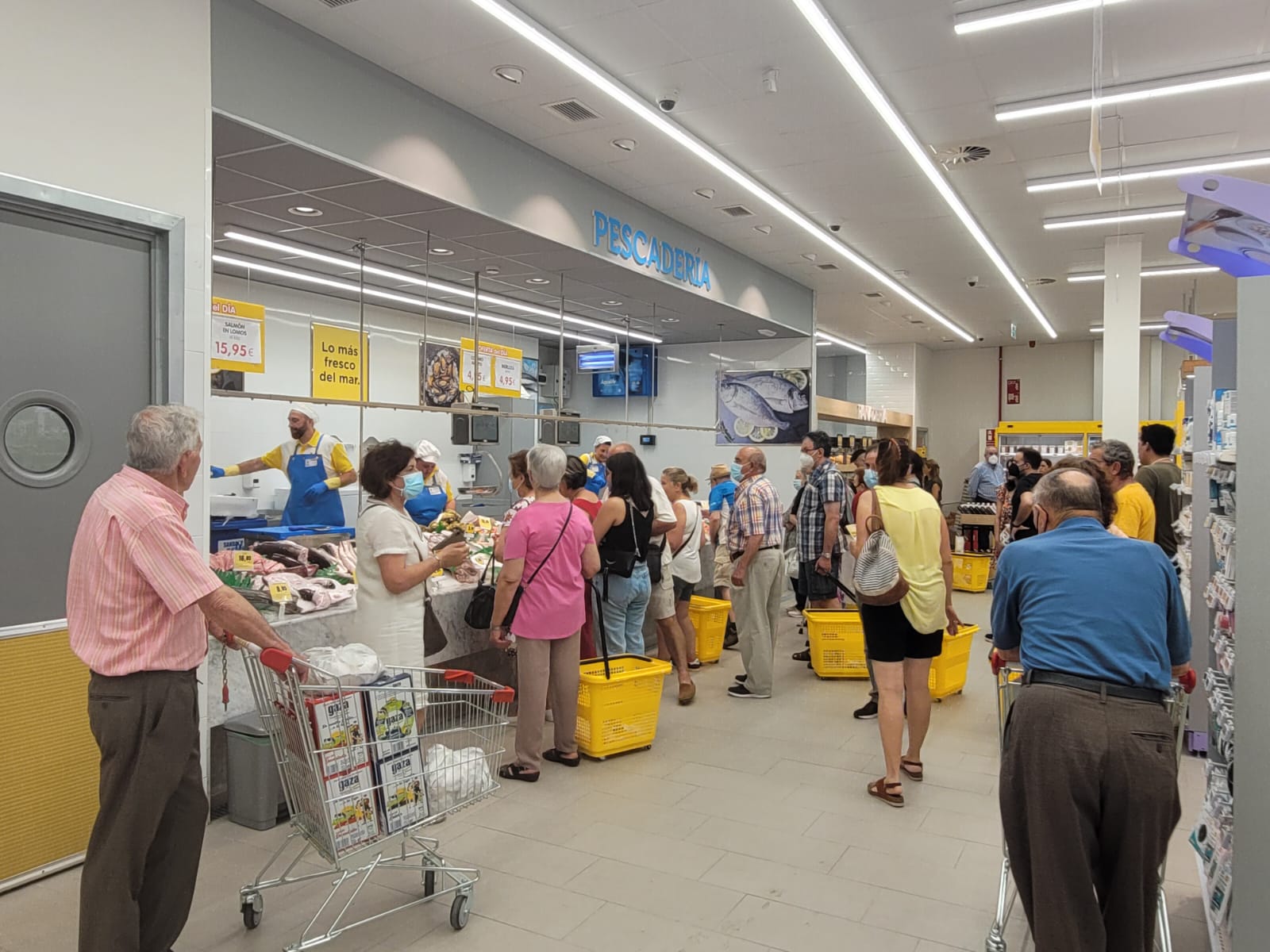 Interior del Supermercado