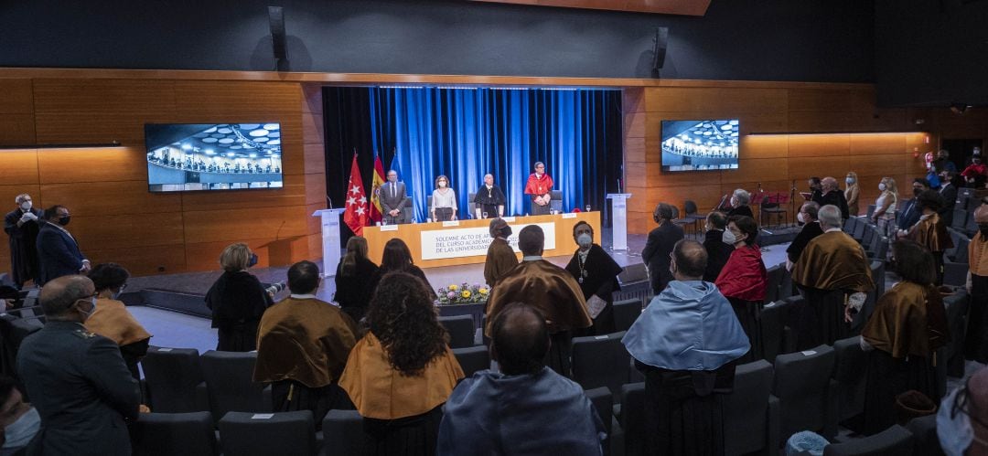 El aula magna del campus de Getafe de la Universidad Carlos III