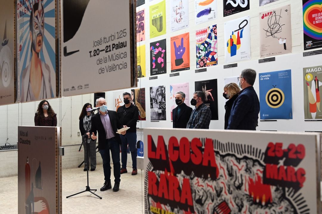 Inauguración exposición &#039;Prohibit fixar cartellls REA&#039; en el Museu de Belles Arts de Castelló