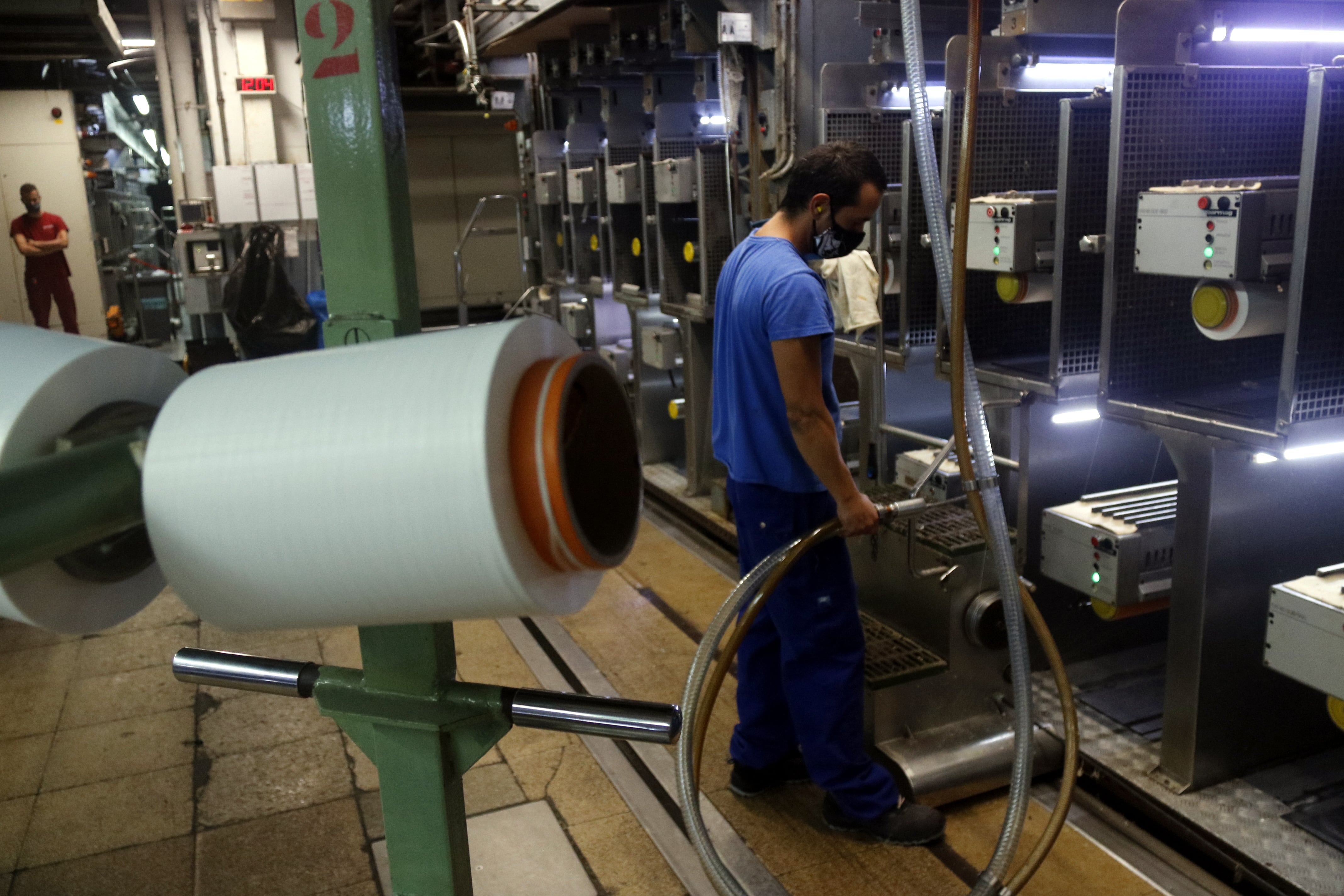 Operari de Nylstar. Setembre del 2020