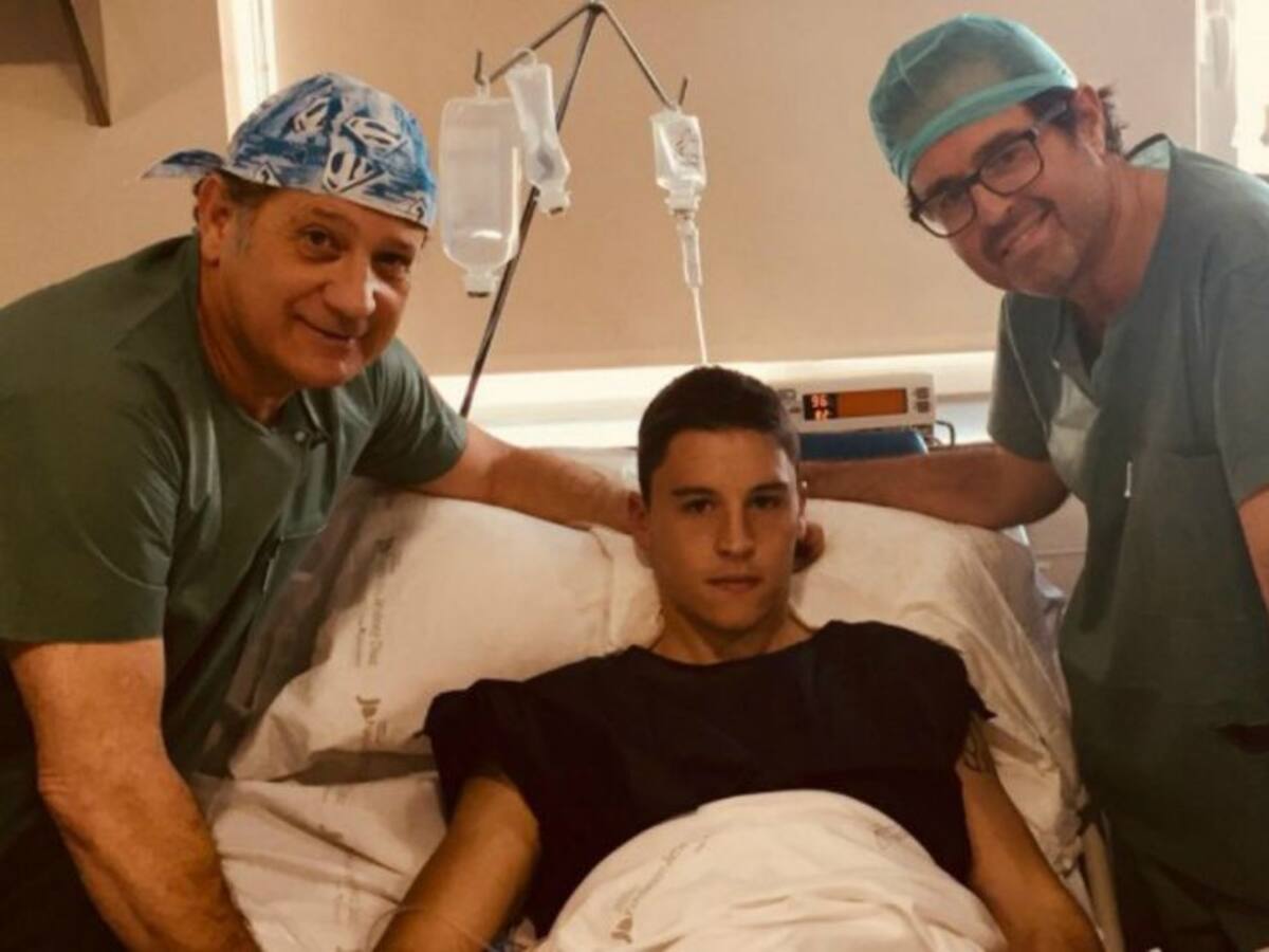 Ricca pasó nuevamente por el quirófano