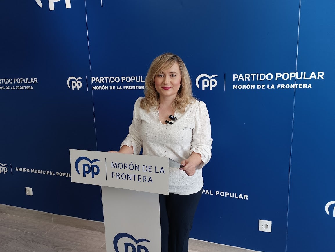 Gloria Hidalgo, portavoz del PP / Radio Morón