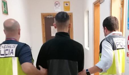 Momento de la detención