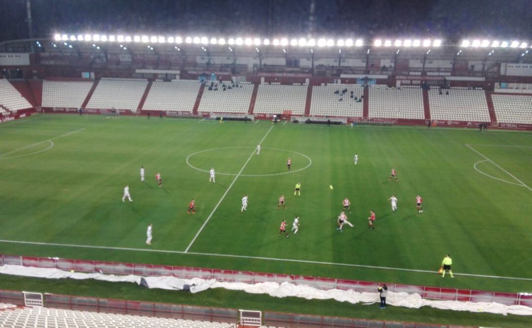 Empate entre Albacete y Logroñés en el Carlos Belmonte