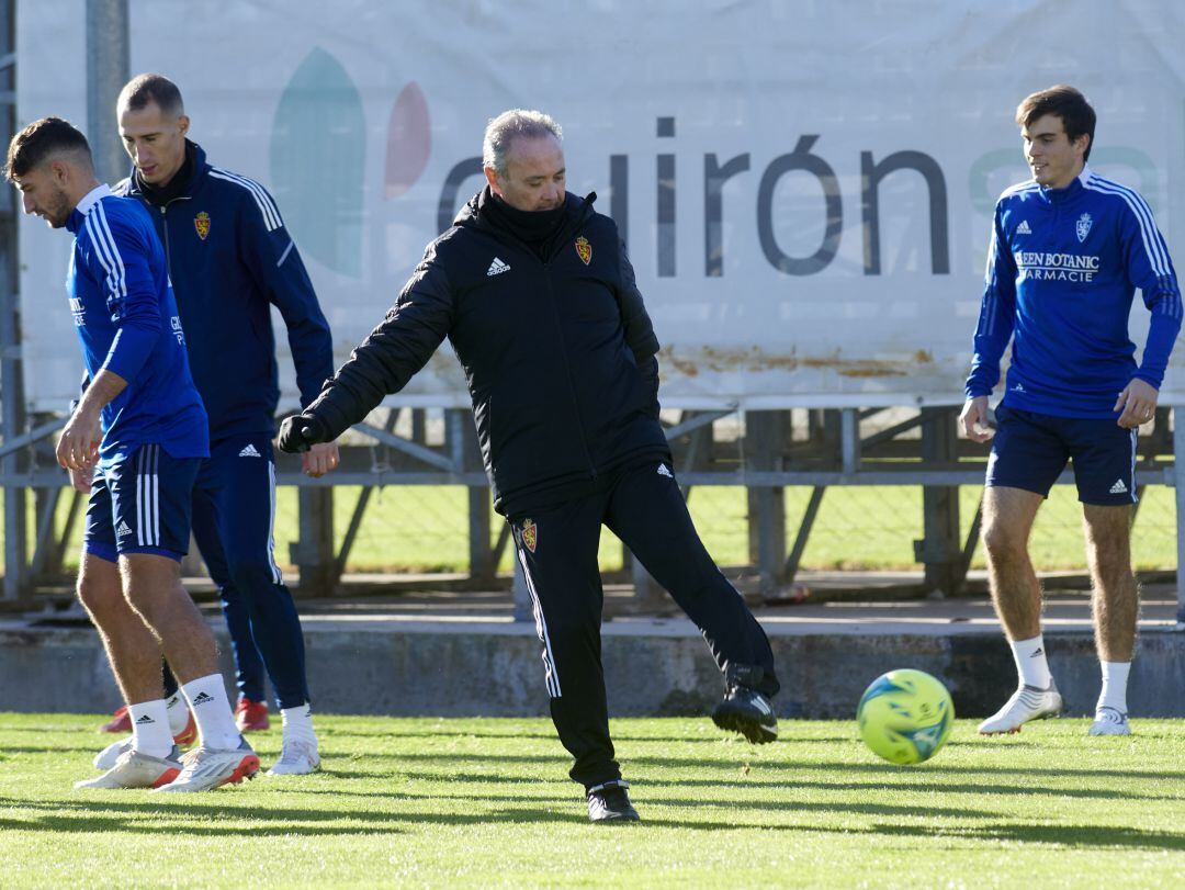 Juan Ignacio Martínez espera que su equipo sea capaz de ganar en el campo del líder