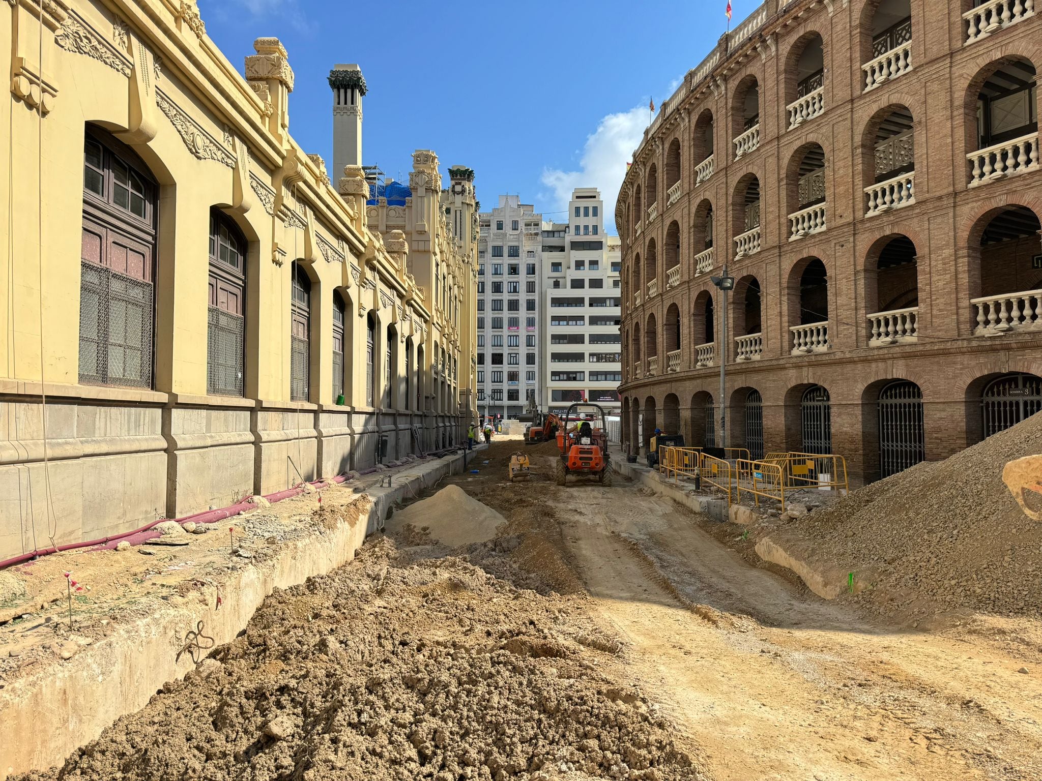 Estado actual de las obras del túnel que conectará las estaciones de Xàtivas y Alacant de Metrovalencia