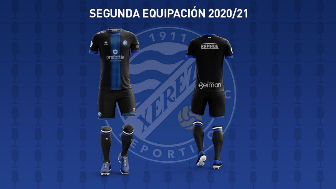 Así es la camiseta que lucirá el Xerez DFC la próxima temporada