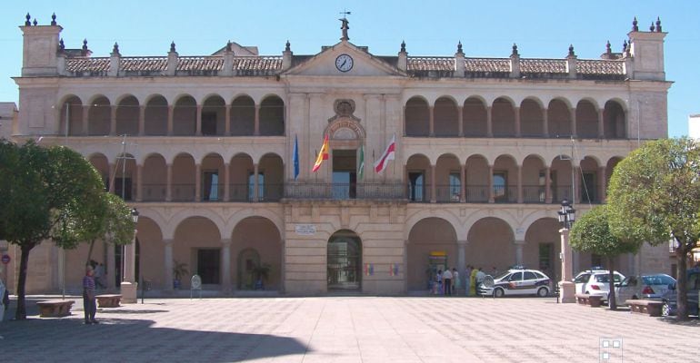 Fachada del Ayuntamiento de Andújar