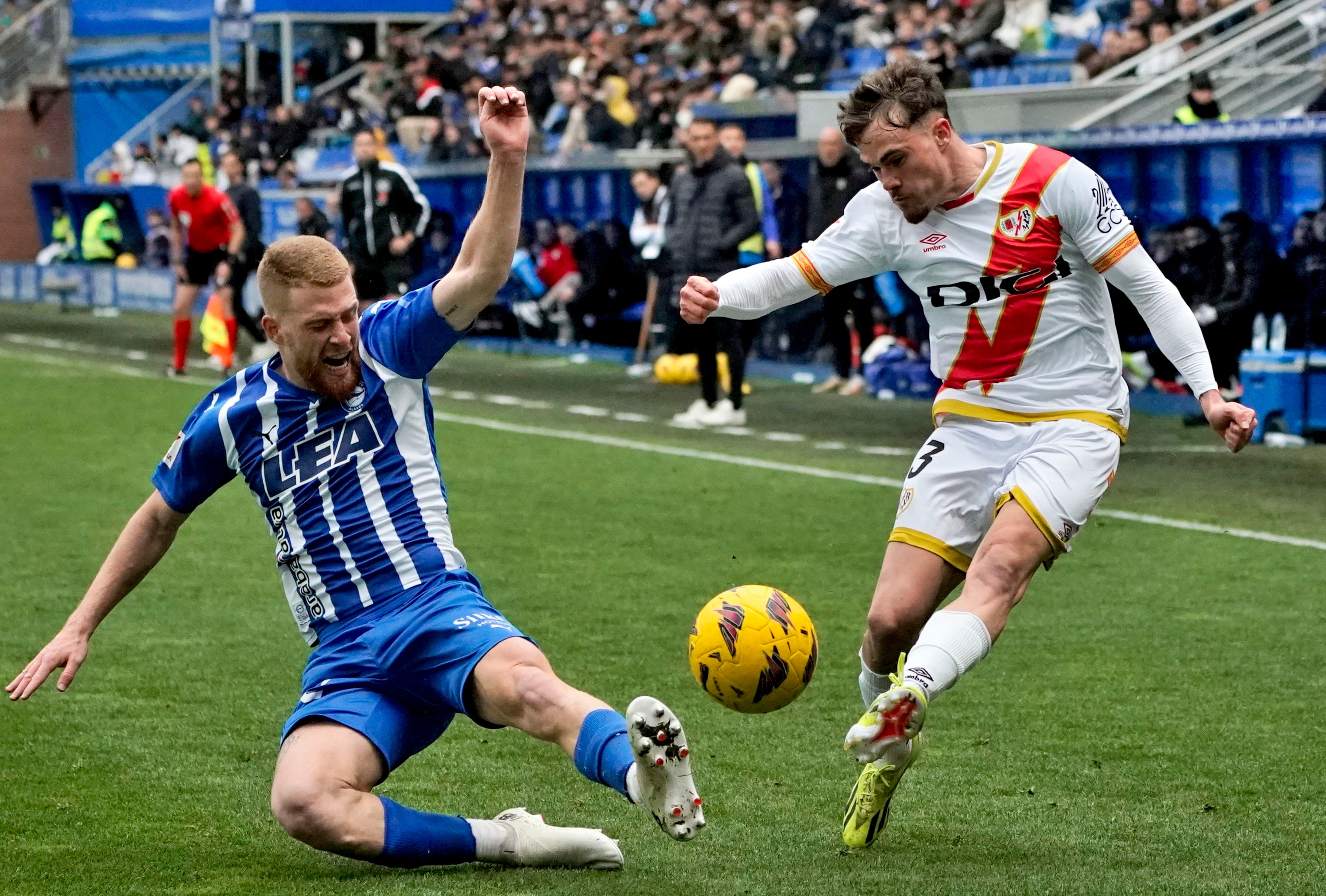 Carlos Vicente en el partido.