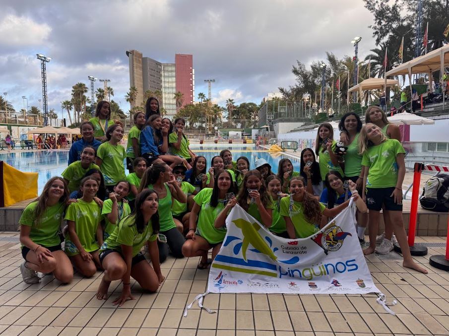 Integrantes del club Pingüinos.