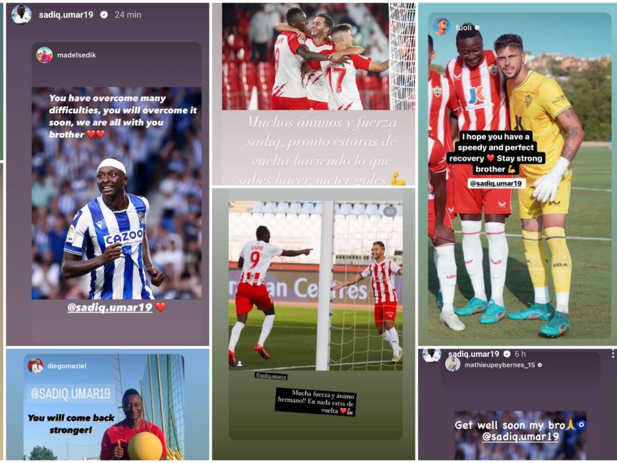 "Todos estamos contigo, hermano"