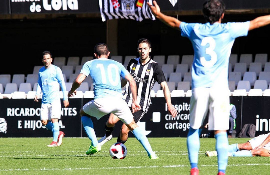 Fotografía del partido de ida entre ambos equipos