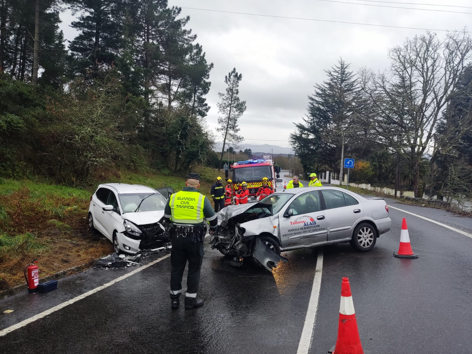 Accidente en Pereiro de Aguiar.