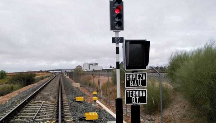 Sistema de señalización en la vía