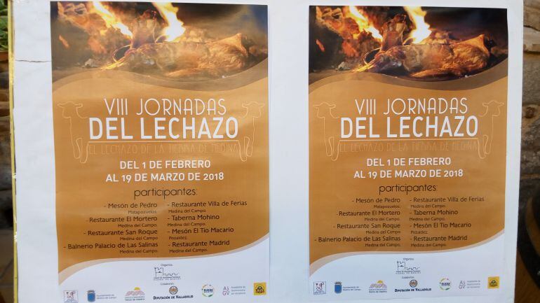 Las Jornadas del Lechazo se celebran varios restaurantes de la comarca medinense