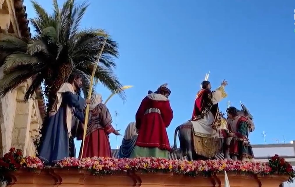 La Entrada Triunfal en Jerusalén, 'La Borriquita", abre desde San Lorenzo, la Semana Santa de Córdoba