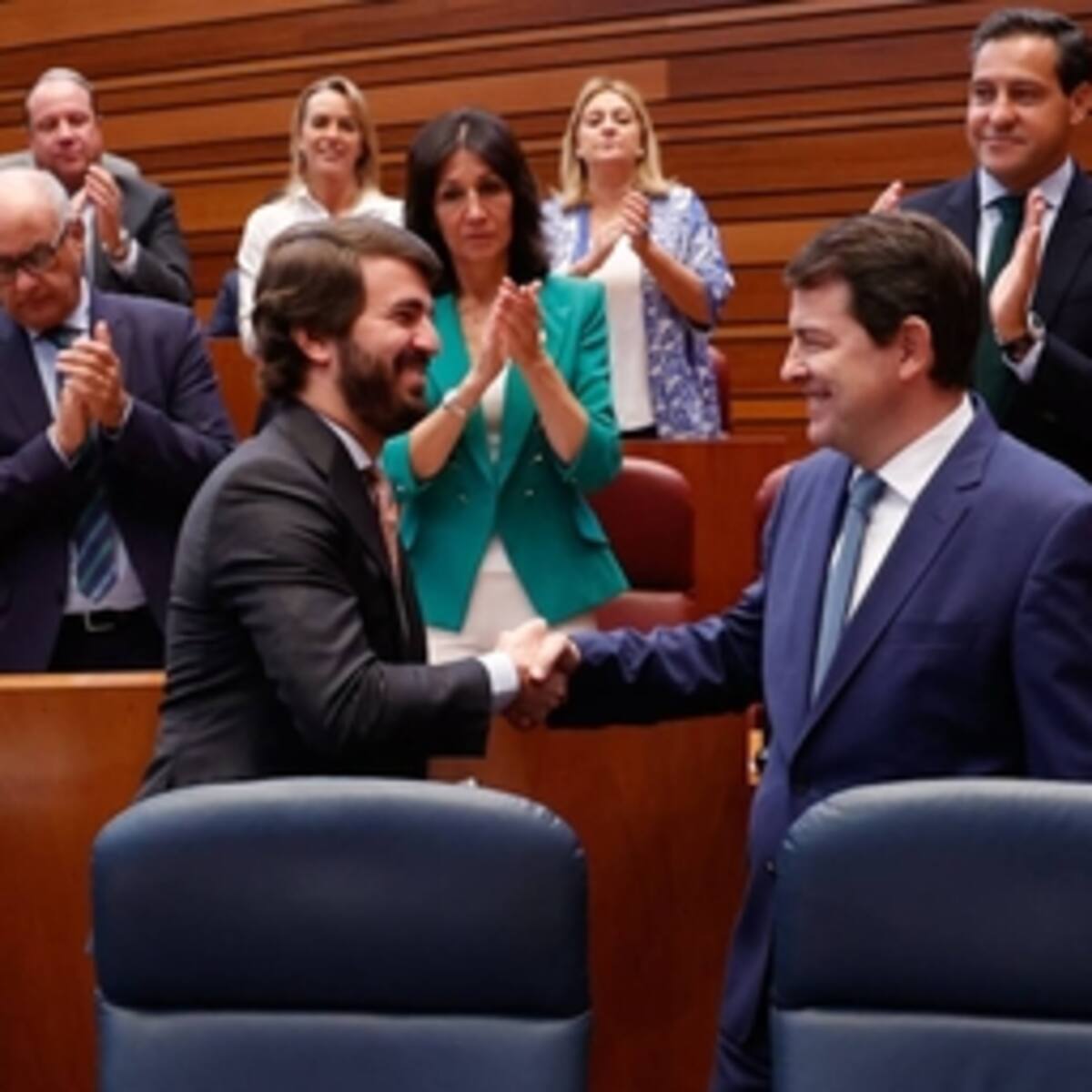 El presidente Mañueco replica al Grupo UPL-Soria ¡Ya! en el debate sobre el estado de la Comunidad