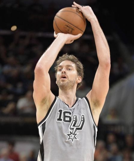 El jugador de baloncesto Pau Gasol