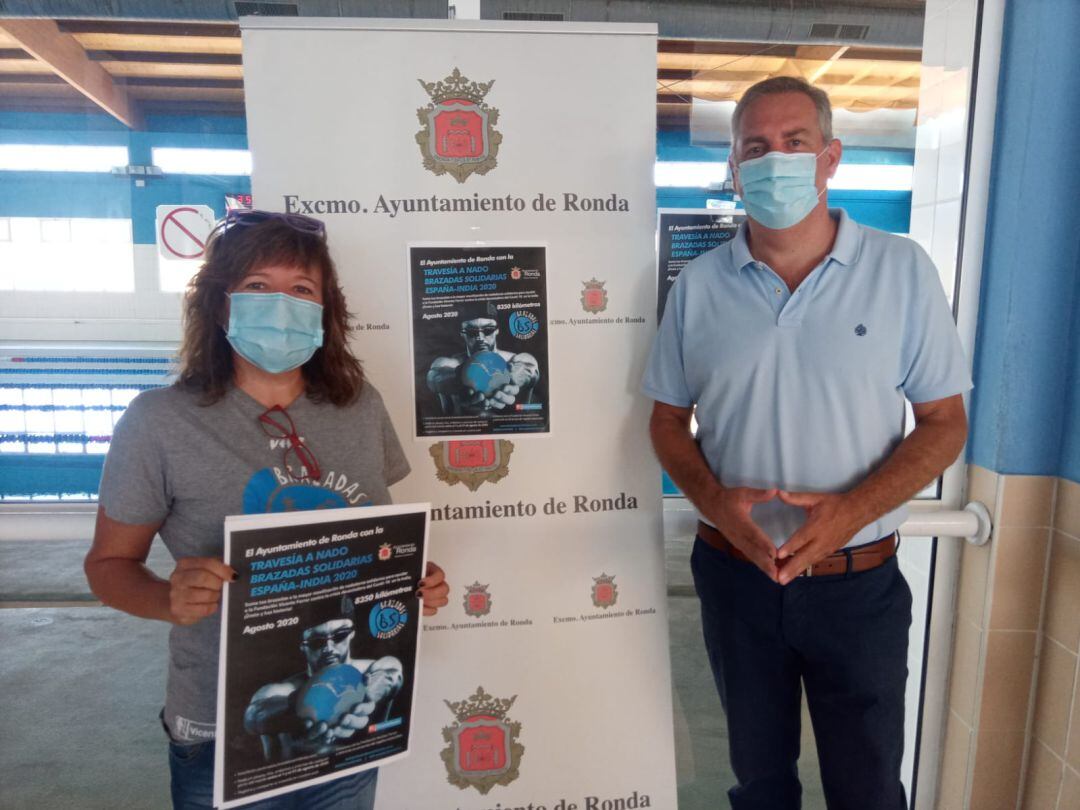 Presentación del proyecto "Brazadas Solidarias"