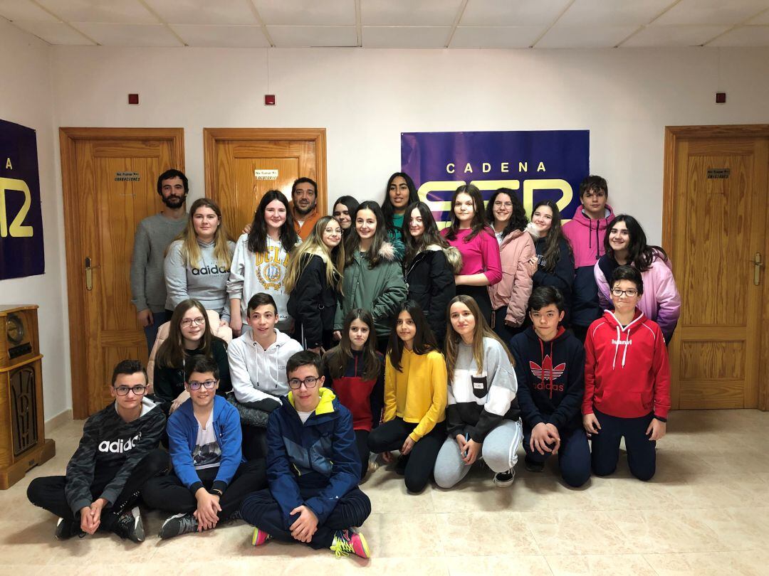 Alumnos y alumnas de 2º de ESO del IES Jorge Manrique