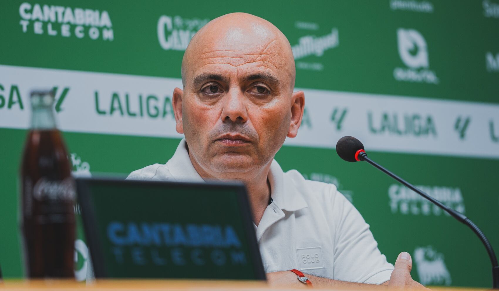 Chema Aragón, director deportivo del Racing.