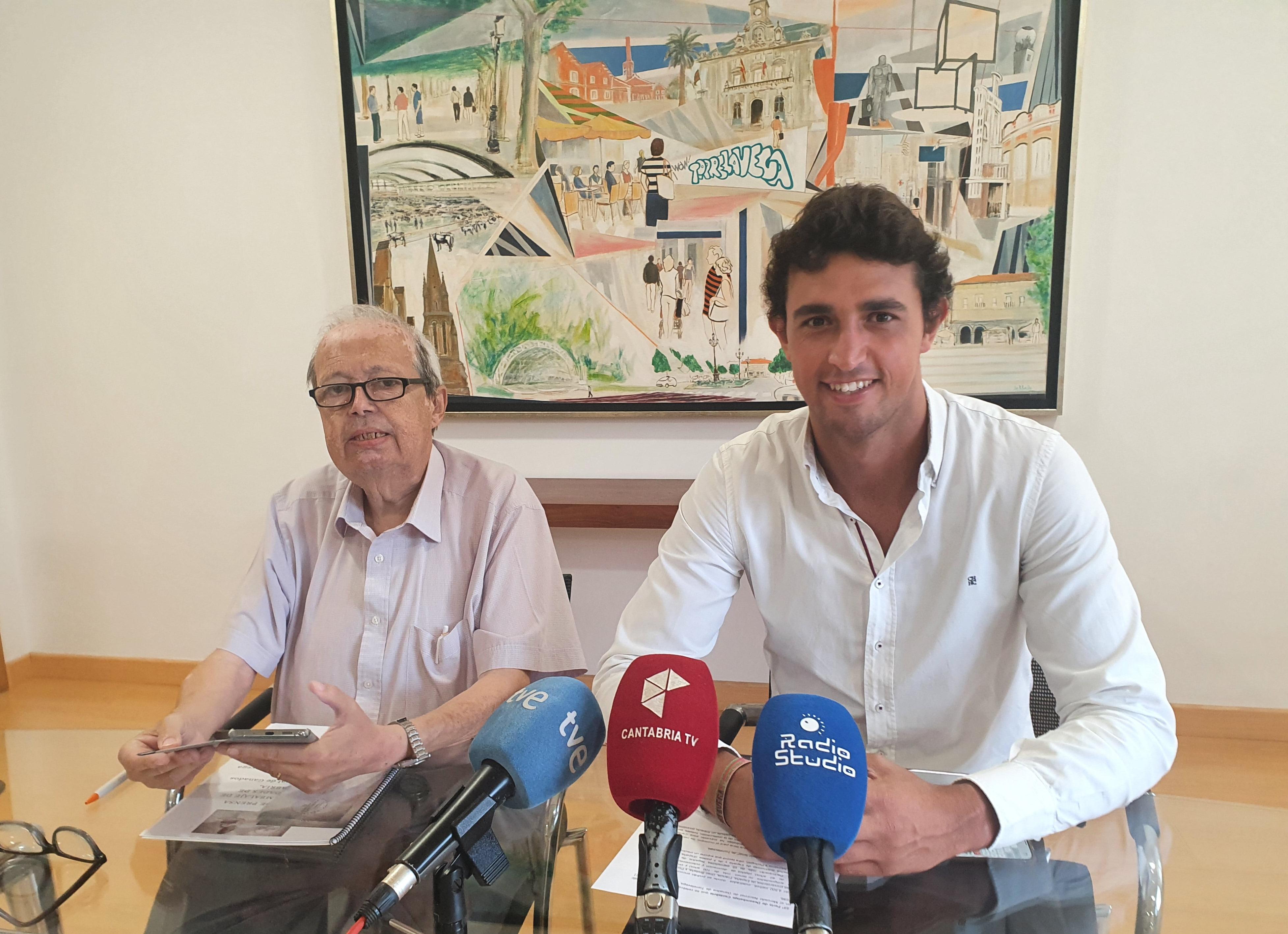 Josep María Camps y Nacho González presentando la 23ª Feria del Desembalaje