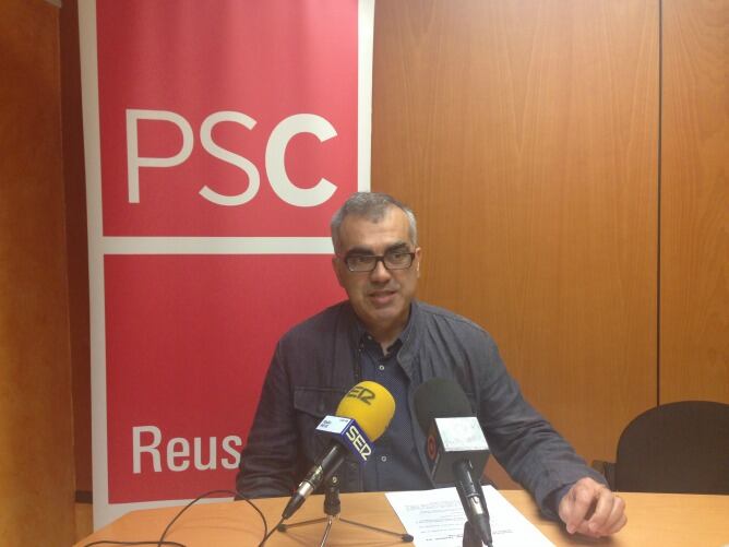 Andreu Martín, portaveu del grup socialista a Reus