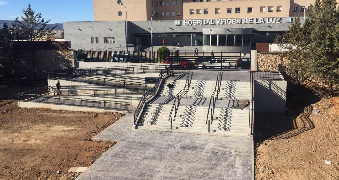 Escaleras de acceso a la Fuensanta por la Tribuna Nueva