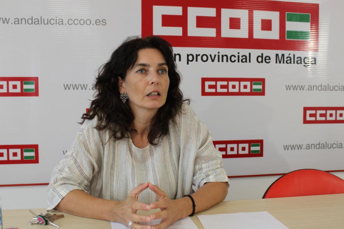 Yolanda Gamero, secretaria de Enseñanza CCOO Málaga