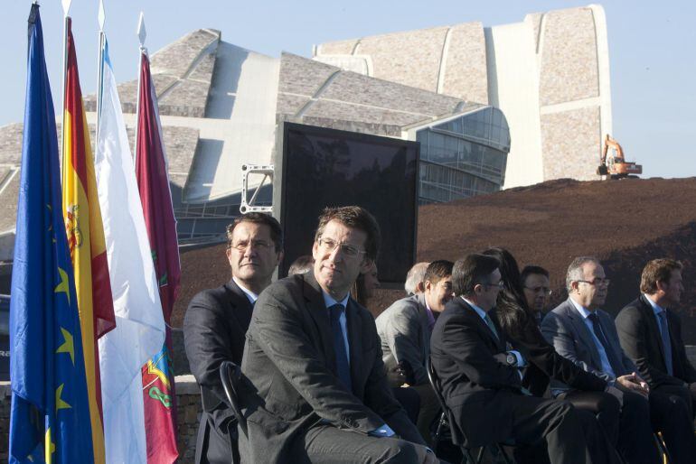 Acto oficial de inauguración de la avenida Manuel Fraga en Santiago