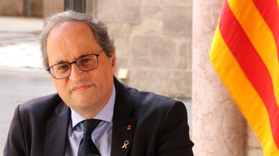 El president de la Generalitat, Quim Torra