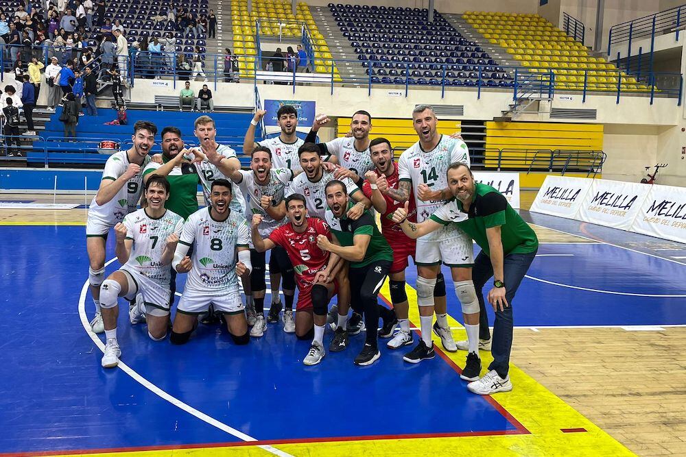 El séptimo triunfo de los ahorradores llega con un gran despliegue de voleibol.