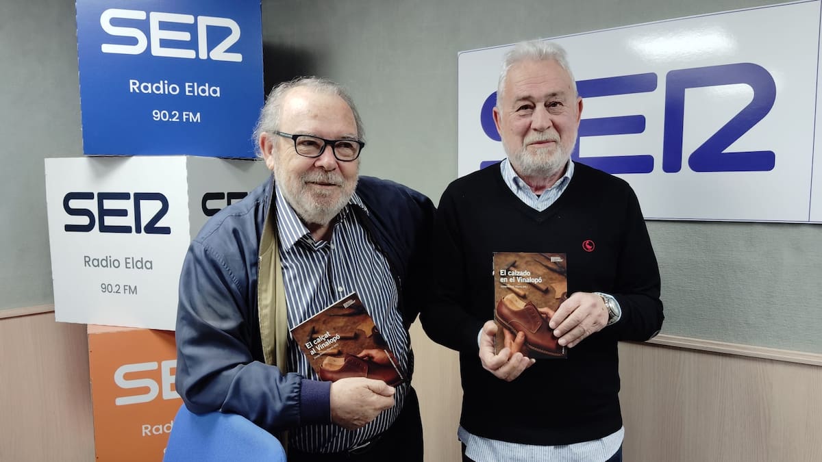 Josep Antoni Ibarra habla del sector del calzado en la comarca con su libro "El calzado del Vinalopó"